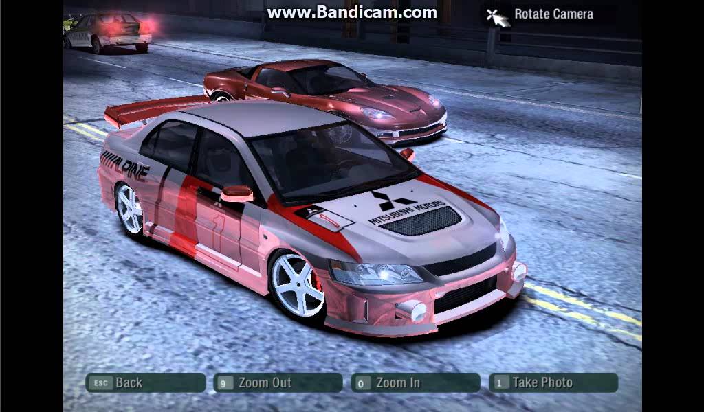 Need For Speed Carbon RALLY RACE MITSUBISHI EVOLUTION 8 TH.