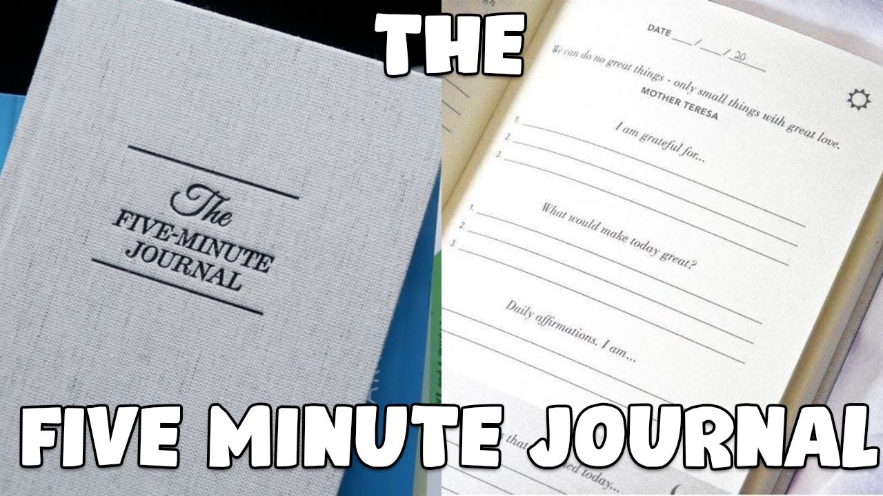 THE FIVE MINUTE JOURNAL | Walk-Through & Review