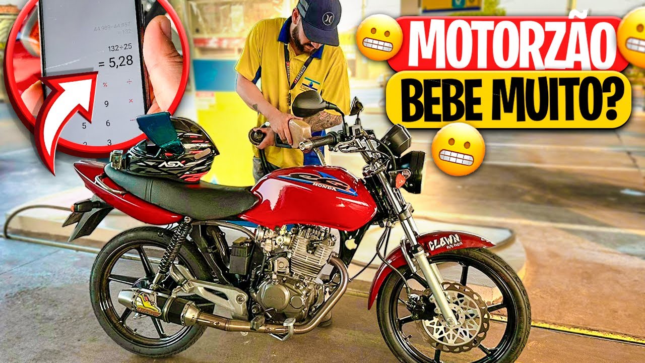 ESSE &Eacute; O CONSUMO DE UM MOTOR PREPARADO COM 250CC [ BEBE MUITA GASOLINA ? ]