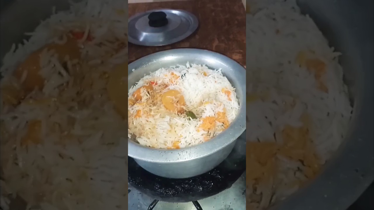 Simple biryani recipe #yummy #biryani #recipeBiryani recipe