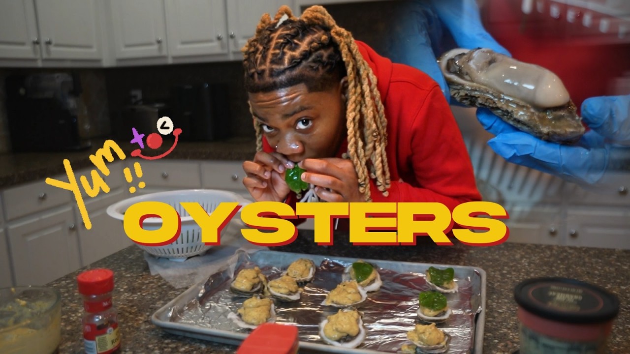WILD CAUGHT Oysters Rockefeller ! | Funny Cooking w/ K Episode !