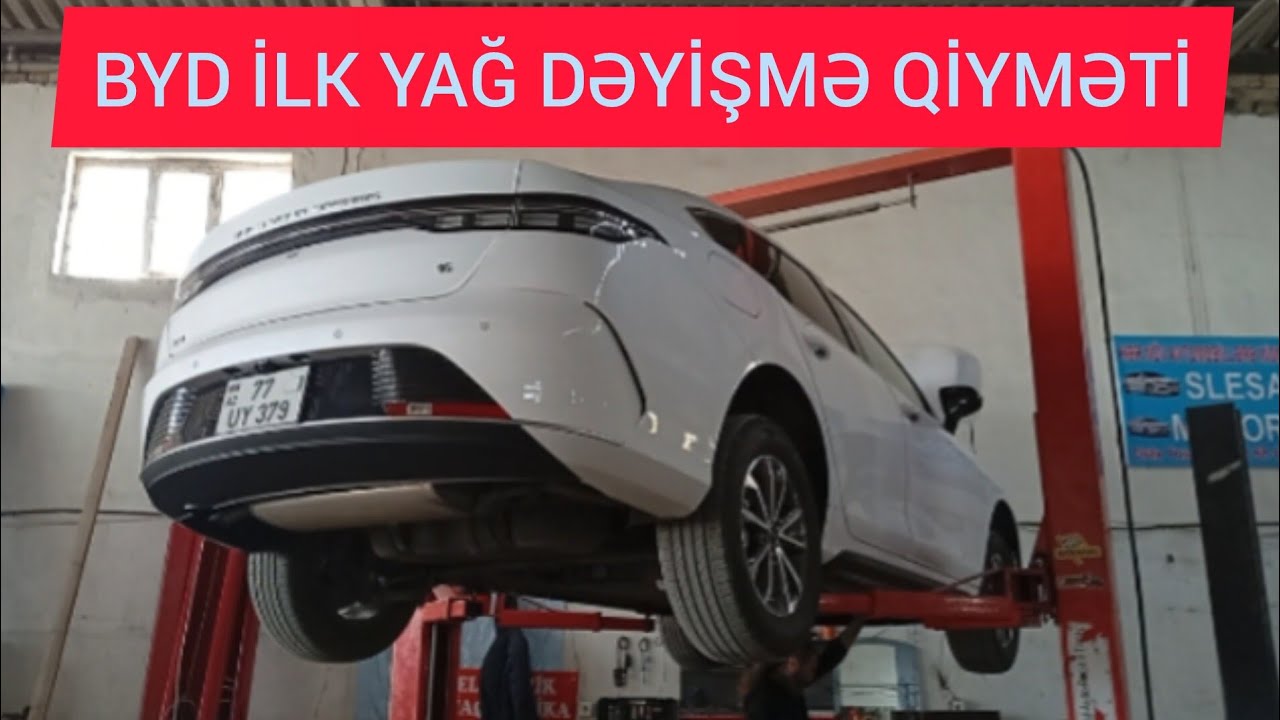 BYD DESTROYLER 05 İLK YAĞ DƏYİŞMƏ QİYMƏTİ.