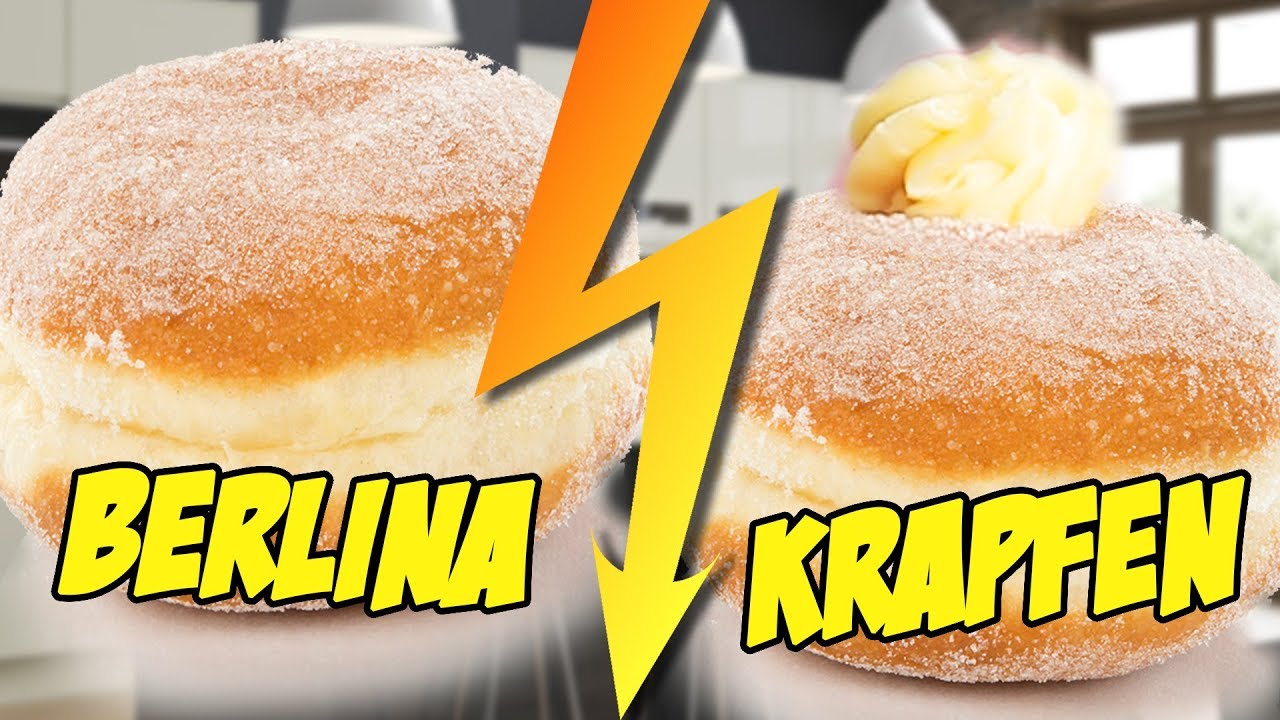BERLINA TEDESCA vs. KRAPFEN ITALIANA I QUAL È MIGLIORE ? |Luigi Franco