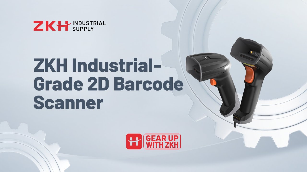 ZKH Industrial-Grade 2D Barcode Scanner | Gear Up with ZKH