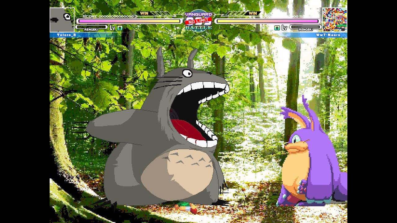 mugen - Totoro vs Marurun