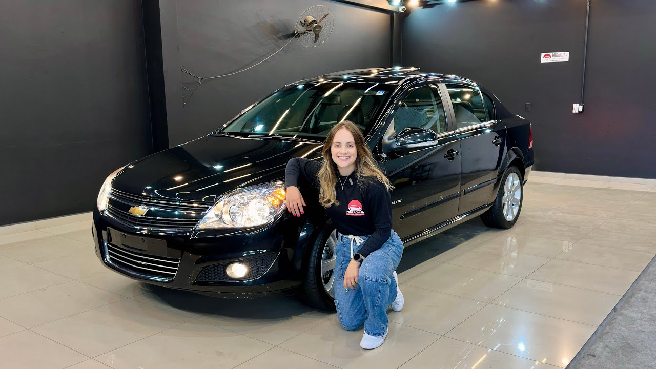 Vectra Elite 2.0 8v Flex Preto Carbon Flash 2011 com 19 mil quilômetros! 😎