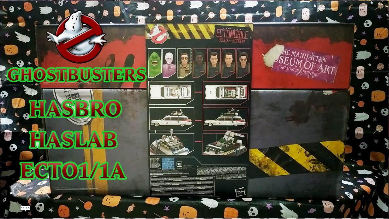 Episode 89 Ghostbusters Ecto 1/1A from Hasbro Haslab Unboxing