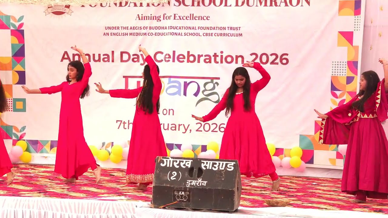 School Dance Program on Remix Song @foundationschooldumraon