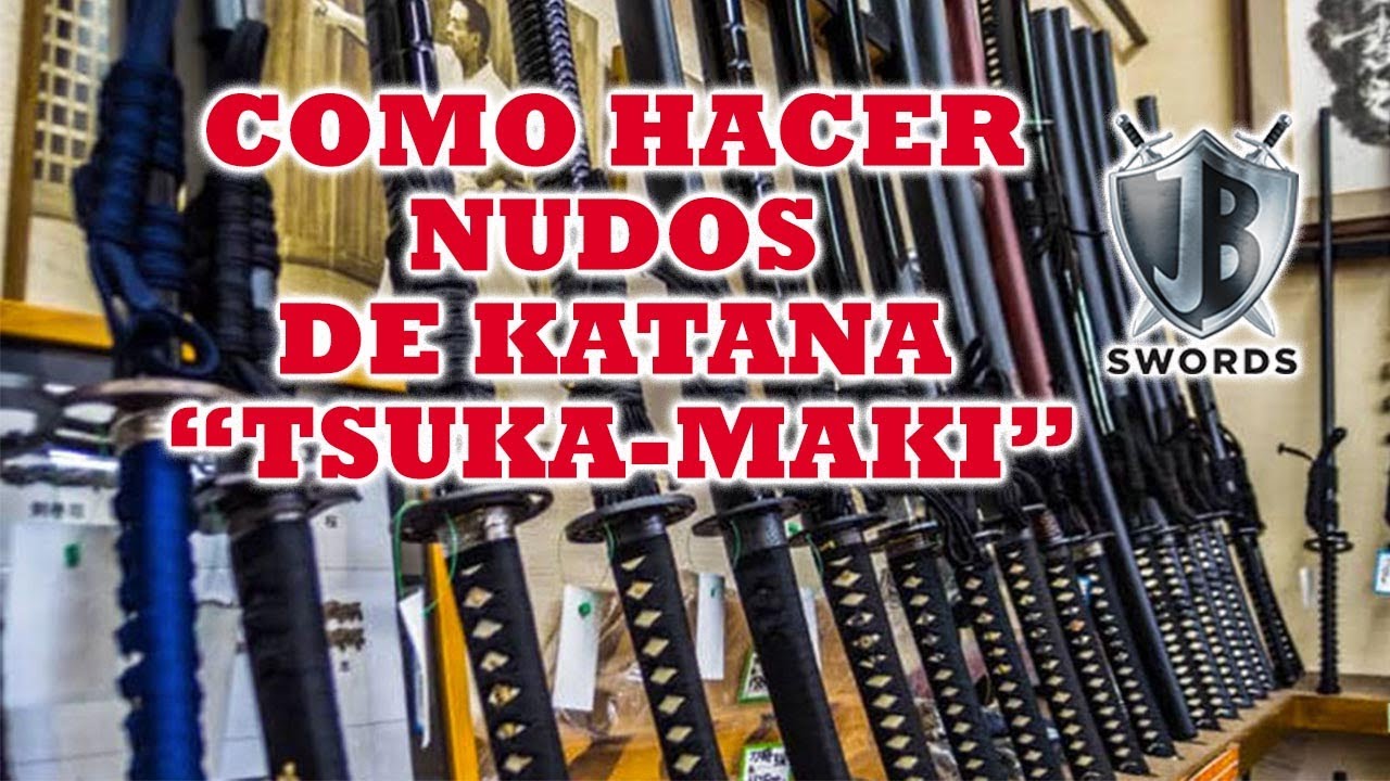 Como hacer TRENZADO de KATANA - TSUKA MAKI - tutorial JB Swords