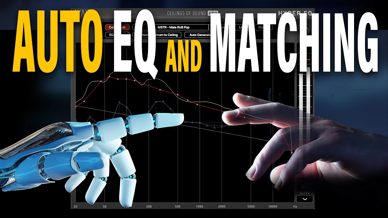 Incredible eq matching and auto eq with Ayaic Ceilings of Sound Pro!