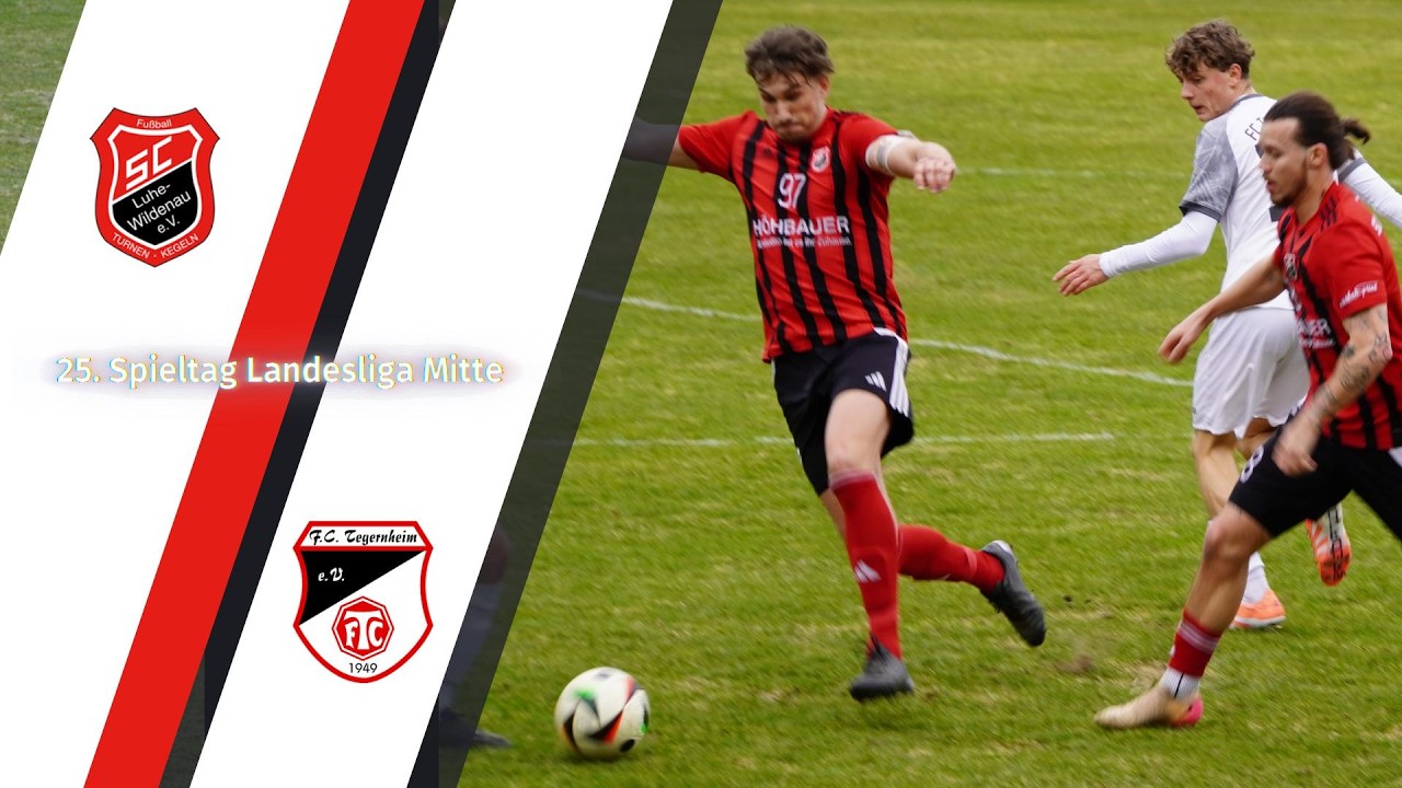 SC Luhe-Wildenau - FC Tegernheim | 25. Spieltag Landesliga Mitte | Tore & Highlights