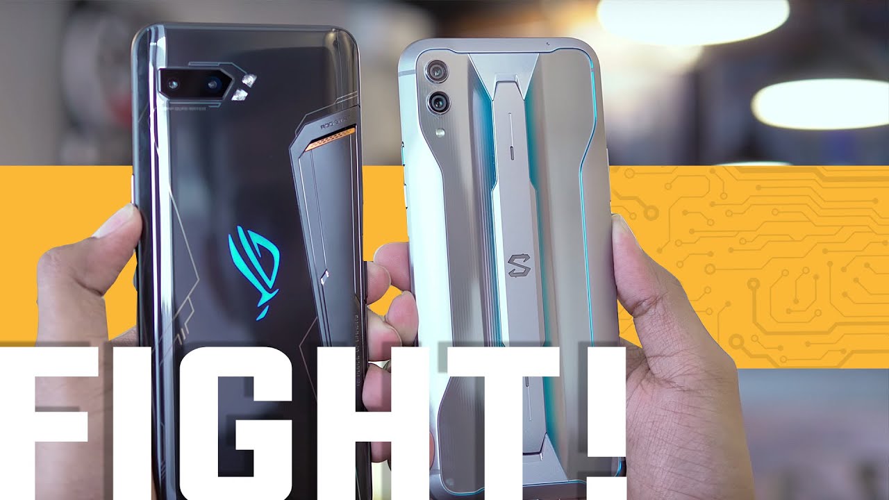 ASUS ROG PHONE 2 VS BLACK SHARK 2 PRO - Review Indonesia - Anti Blokir IMEI Club? [giveaway-closed]