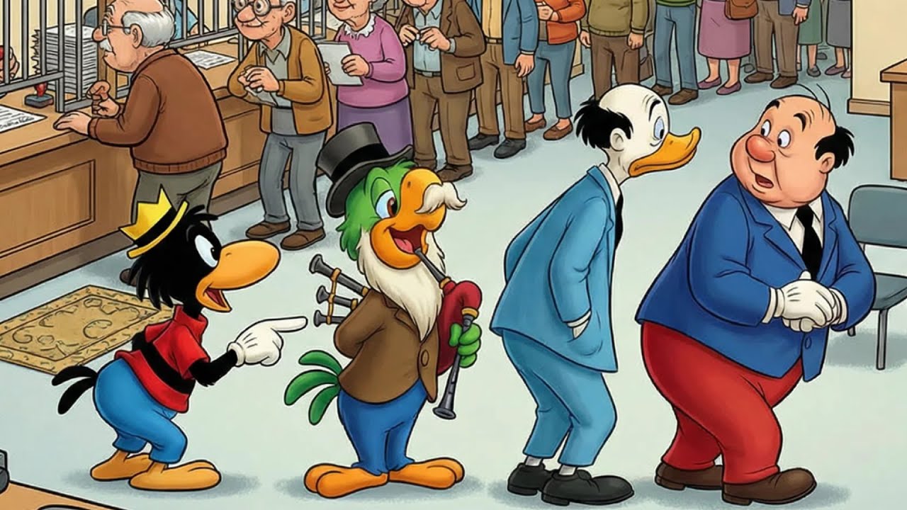 ZÉ CARIOCA NA FILA DA APOSENTADORIA | HISTÓRIAS ANIMADAS DO ZÉ CARIOCA