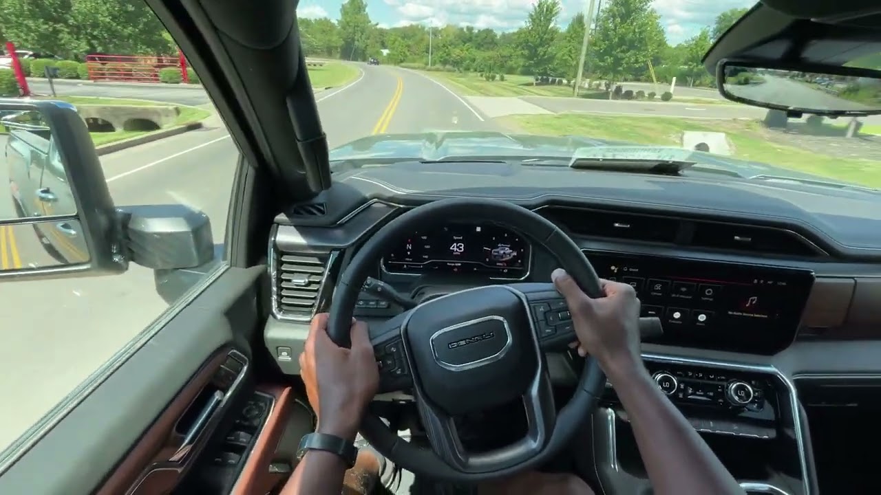 Тест-драйв GMC Sierra 2500HD Denali 2025 года от первого лица (Duramax) [Разгон, впечатления от в...