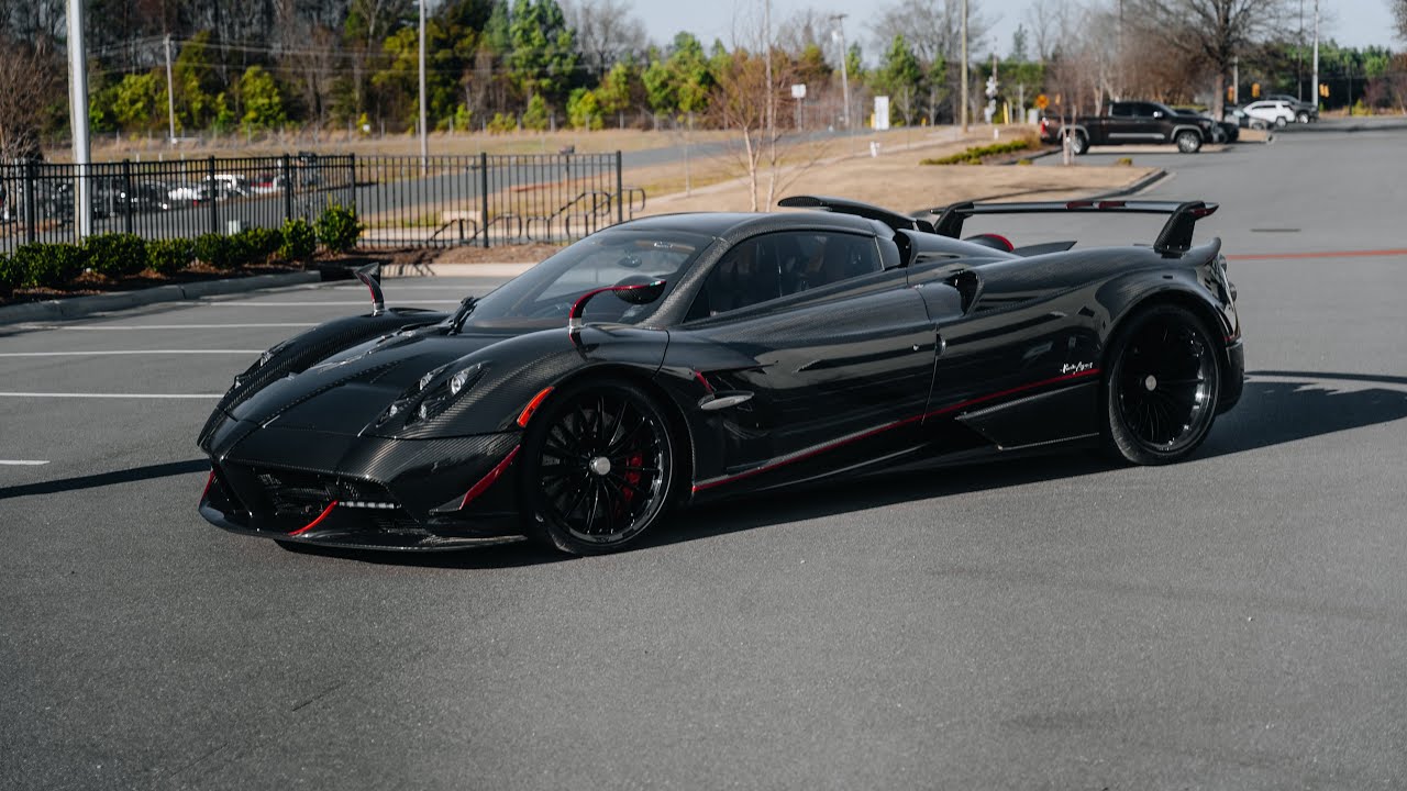 EXPOSED CARBON 1/100 Pagani Huayra | 4K