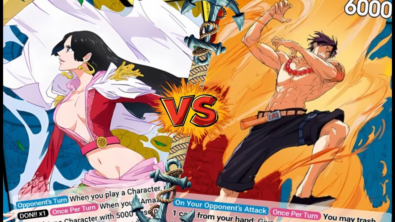 One Piece Battle! || UY Boa Hancock Vs RU Ace || Locals Match || EB03
