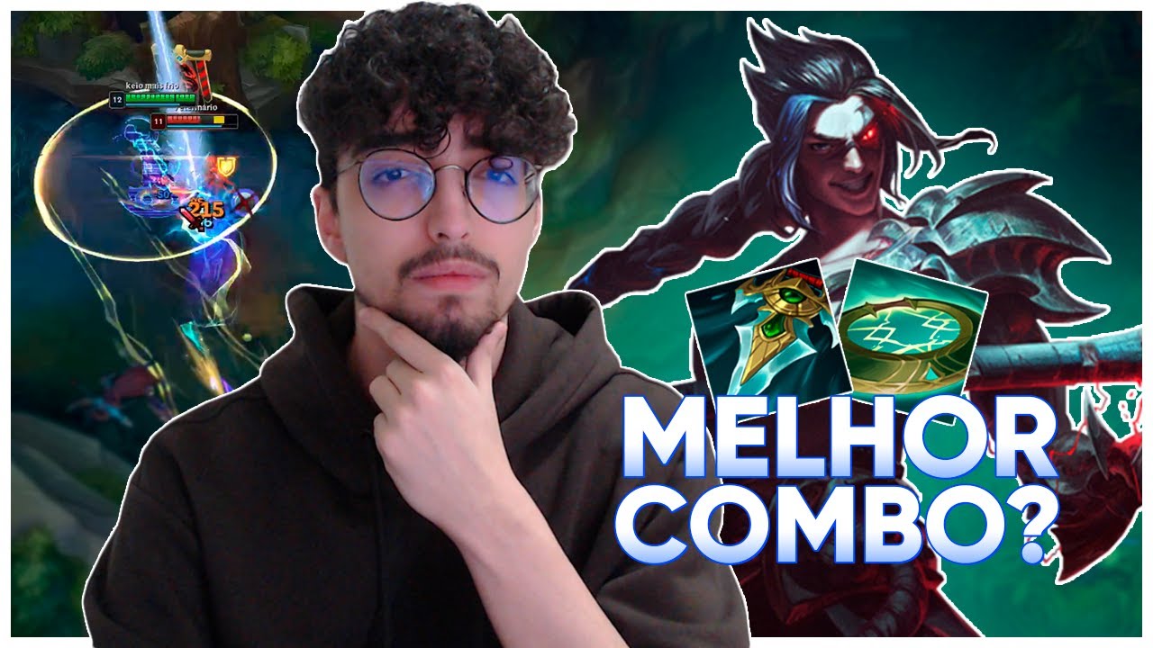 O MELHOR COMBO DO KAYN AZUL
