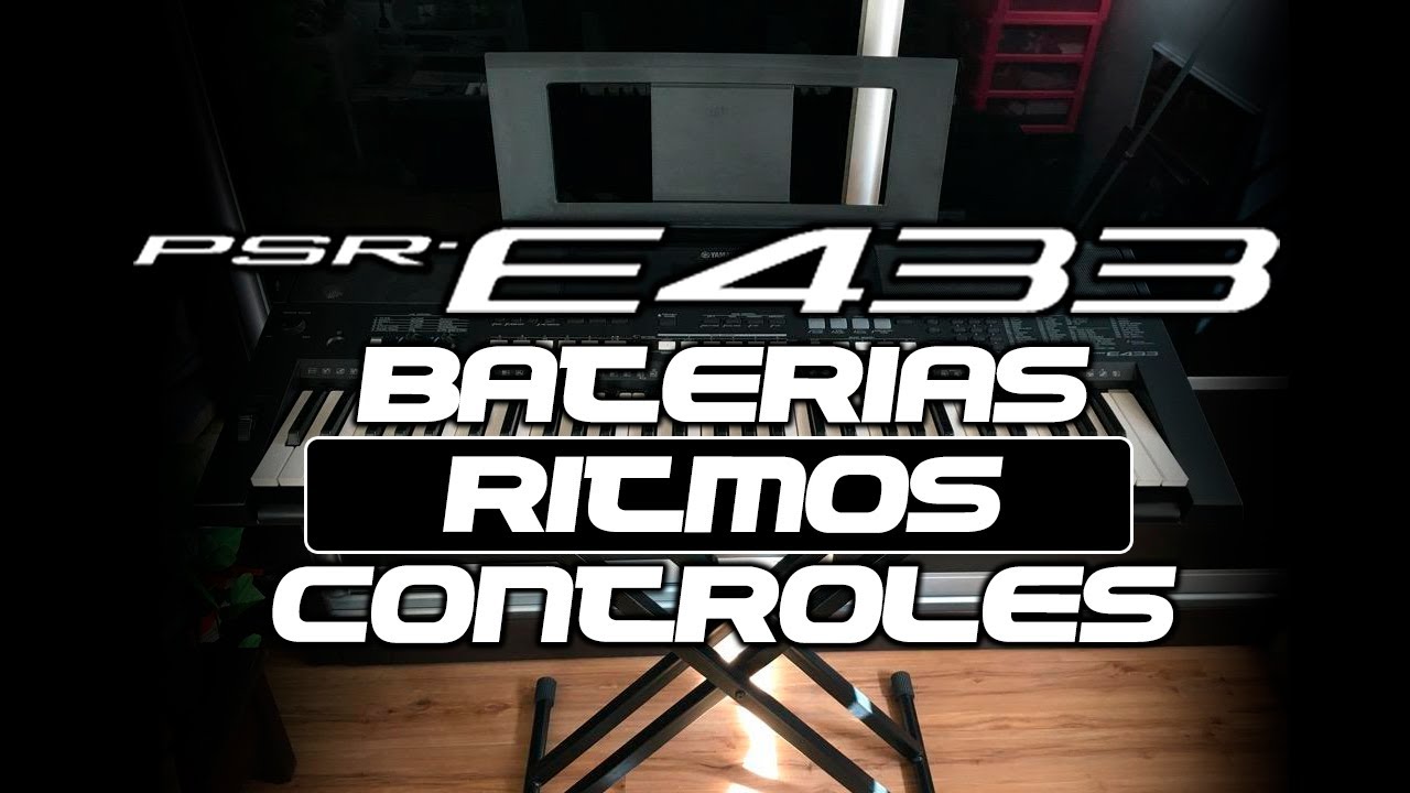 COMO USAR LOS BOTONES ACMP/INTRO/MAIN/SYNC/START/STOP  EN UN PSRE 433