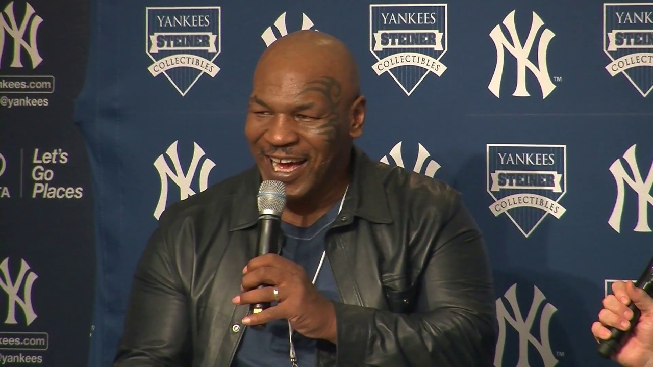 Former Heavyweight Boxing Champion Mike Tyson Interview with Brandon Steiner at Yankee Stadium