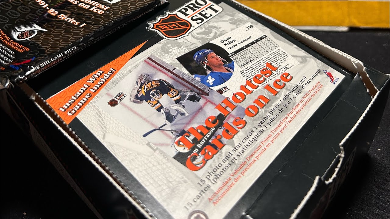 1991-92 Pro Set Hockey Box Opening! 