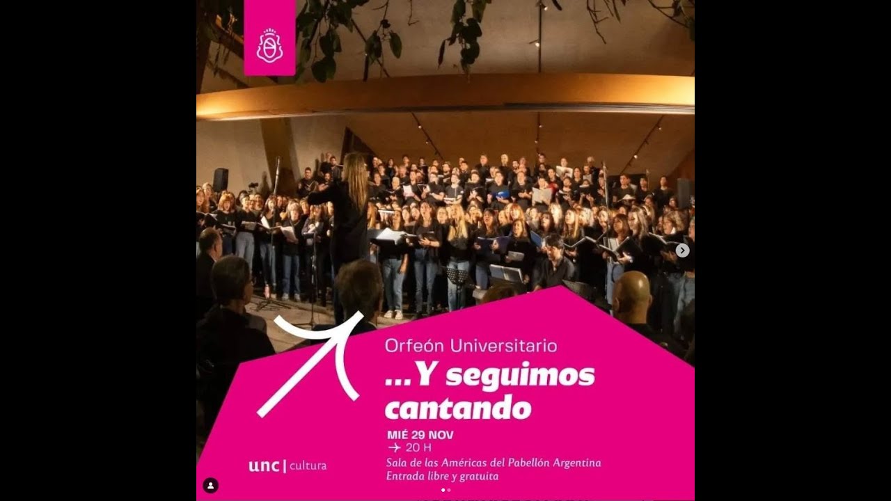 Coro de la Facultad de Lenguas UNC - Quisiera Ser (De Mario Clavell)