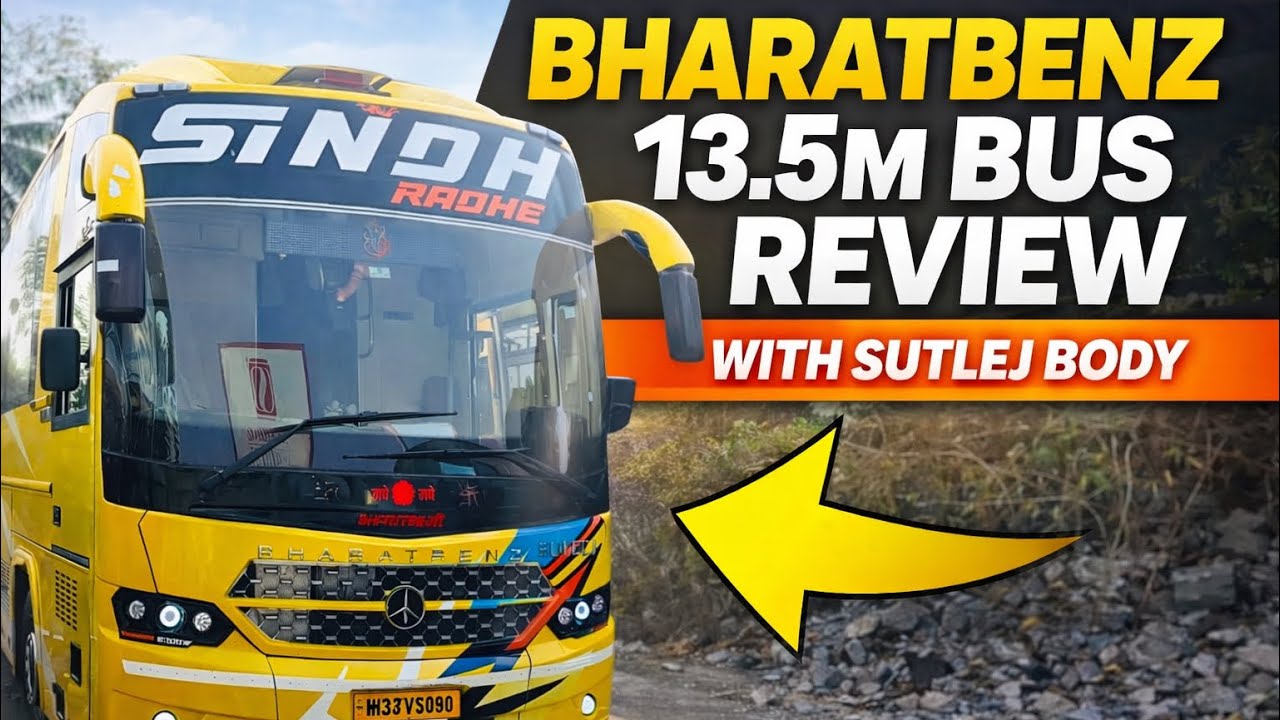 🔥 Bharatbenz की लक्झरी बस | Bus Business in India 2026 | Full Review