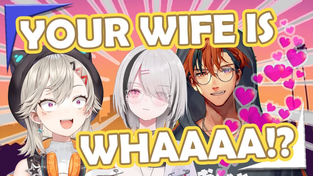 Met's reaction to learning about Roberu & Asumi being married is priceless【VSPo EngSub】