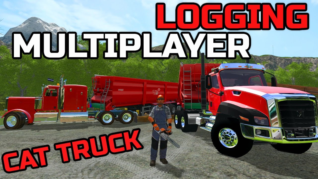 FARMING SIMULATOR 2017 | MULTIPLAYER LOGGING | STOCKING UP ON WOODCHIPS