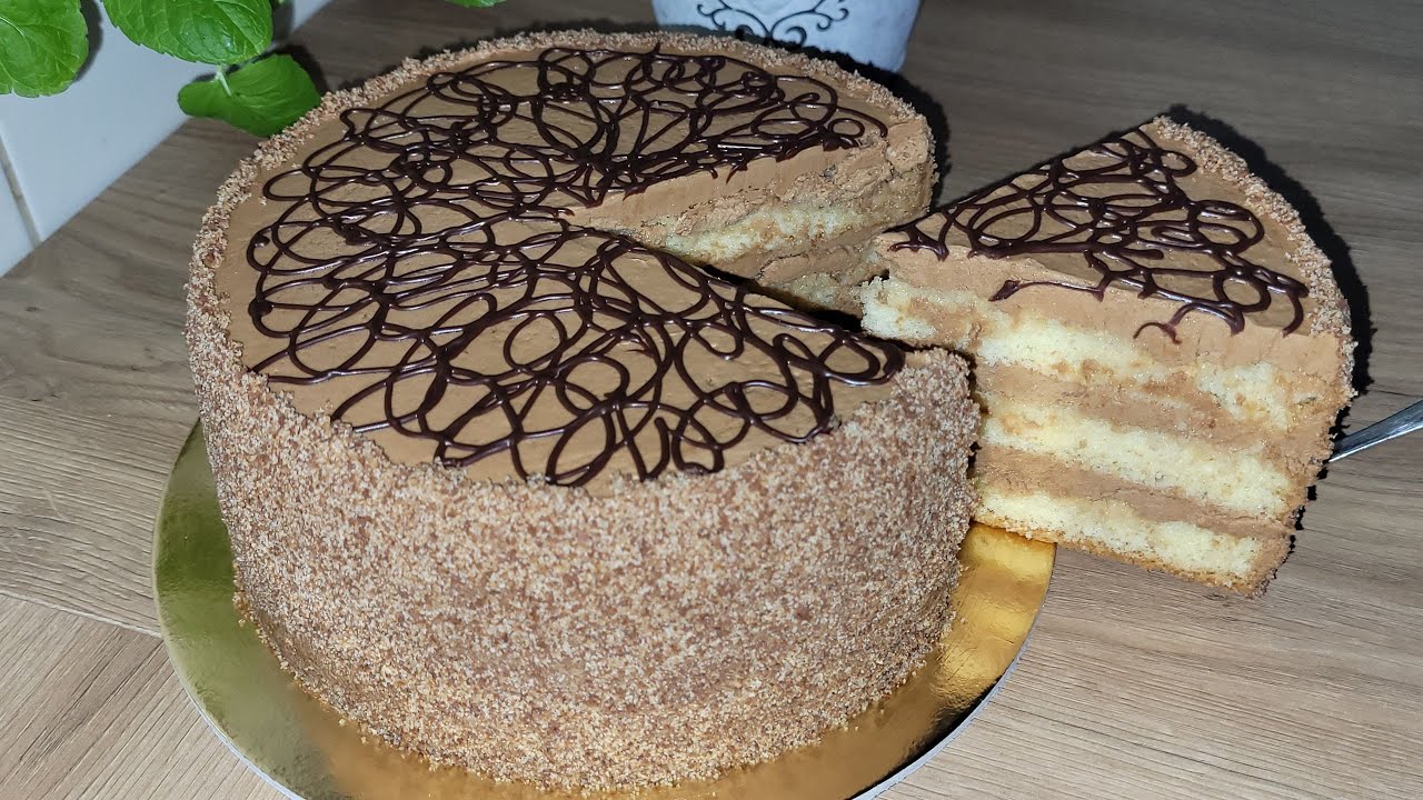 ☕🍫Jeśli lubisz kawę musisz to ciasto spróbować☕🍫 Rozpływa się w ustach🍰 Tort kawowy🍰