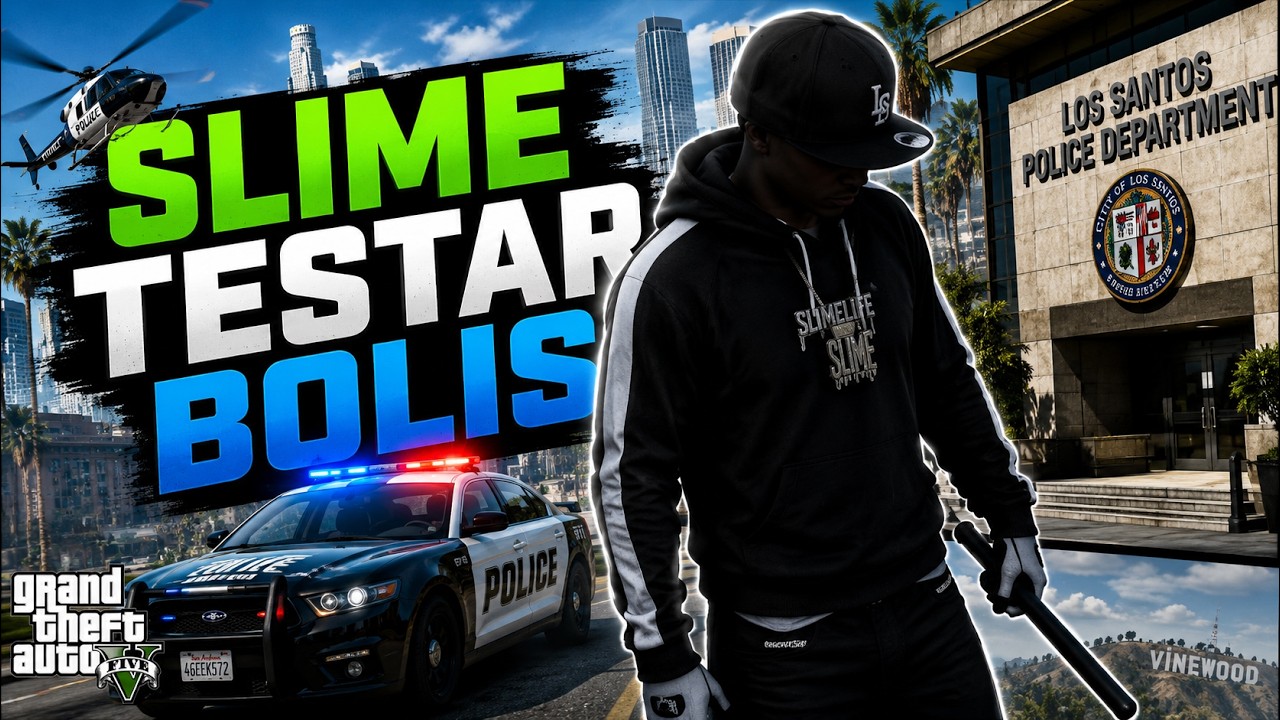Slime testar bolis
