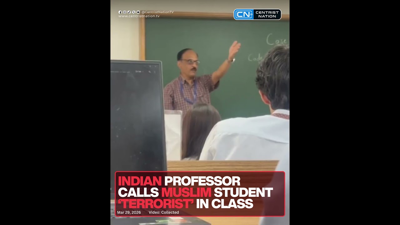 #Indian Professor Calls #Muslim Student &lsquo;Terrorist&rsquo;