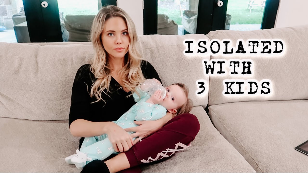 DAY IN THE LIFE OF ISOLATION | Infant, Toddler, Pre-Schooler | Aaryn Williams