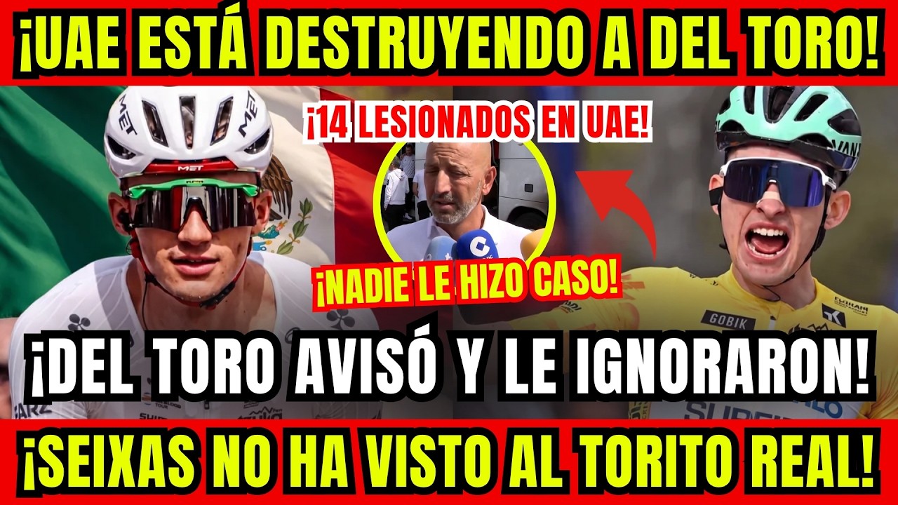 &iexcl;ISAAC DEL TORO AVIS&Oacute; Y NADIE LE HIZO CASO! UAE EST&Aacute; DESTRUYENDO A SU PROPIA ESTRELLA