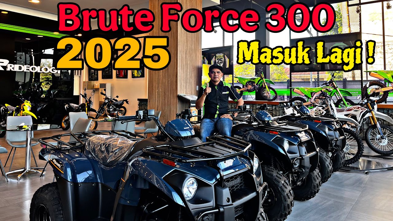Terbaru 2025 ! ATV Brute Force 300. Harga, Spesifikasi, dan Update Stock