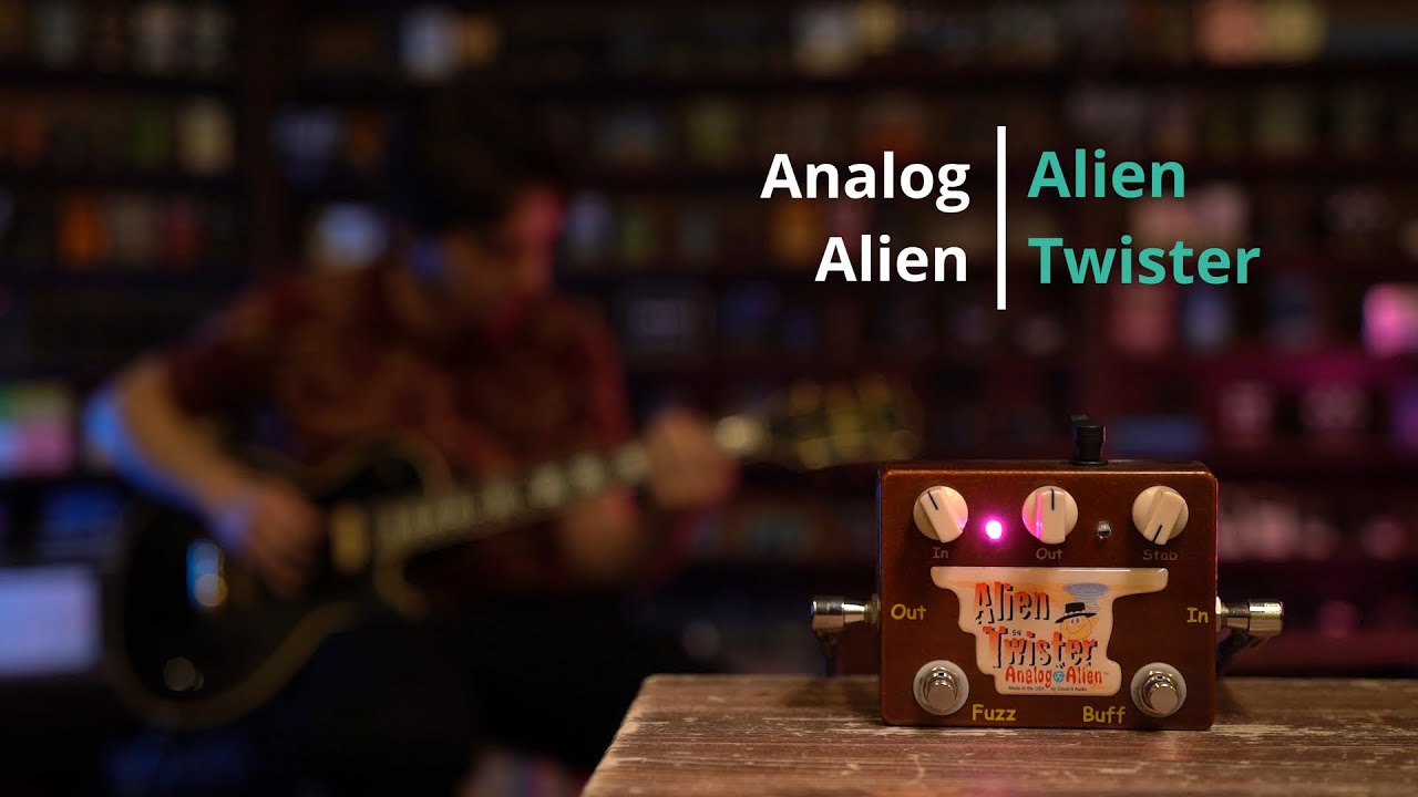 Analog Alien Alien Twister Fuzz/Buffer - DMTR Pedal Shop #быстрообзор
