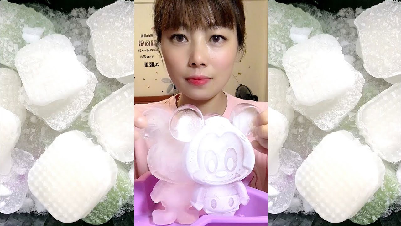 HARD ICE EATING / ICE EATING / CLEAR ICE EATING. ZHAOFENG