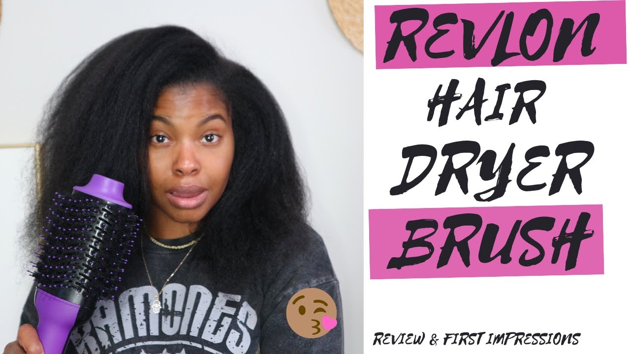 REVLON ONE STEP HAIR DRYER || DOES IT WORK ON MY 3C 4A HAIR || Review + Impressions || LivinFearless
