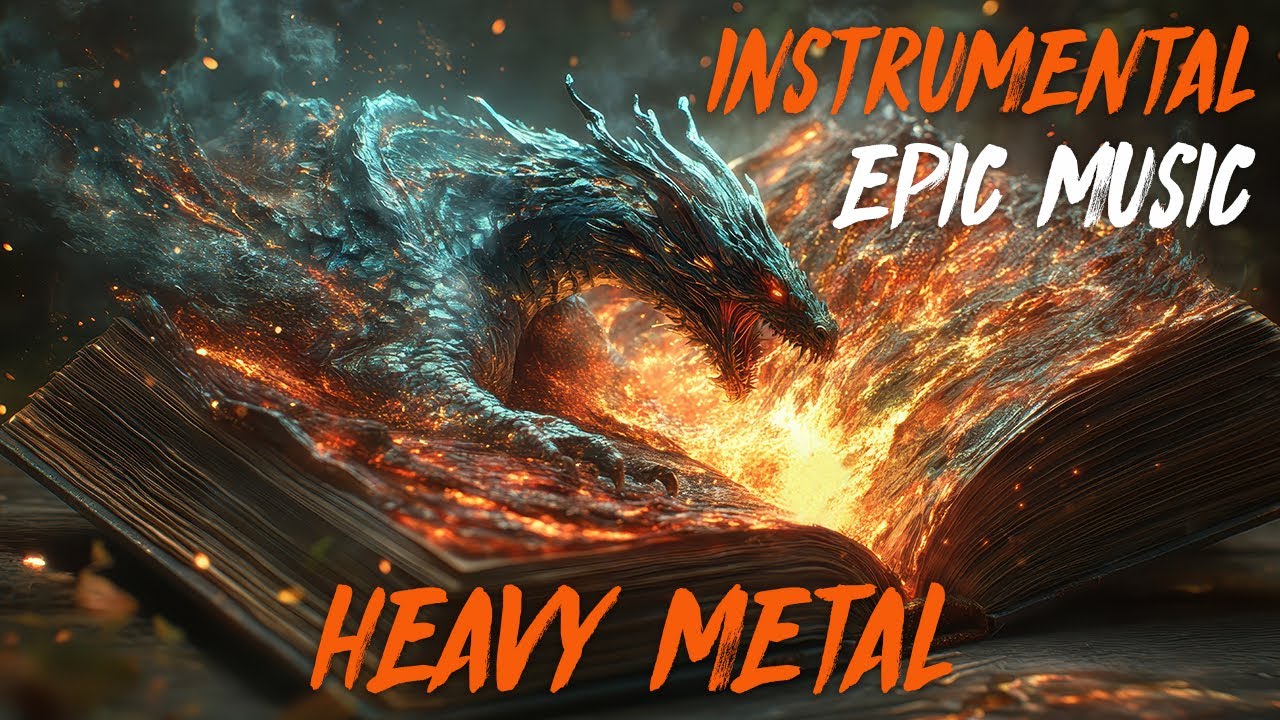 Atmospheric Instrumental Metal 🤘🏻 Heavy Metal Without Vocals | Metal Music For Lifting