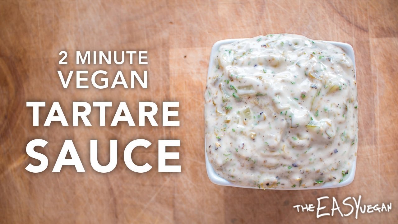 Vegan Tartare Sauce - Great for 'Fish' & Chips
