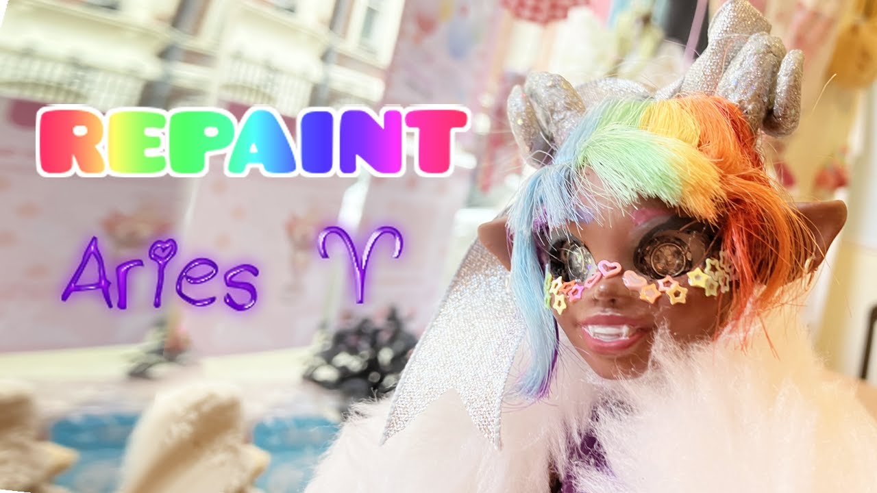 ARIES! ♈  - Custom Zodiac #OOAK ArtDoll!