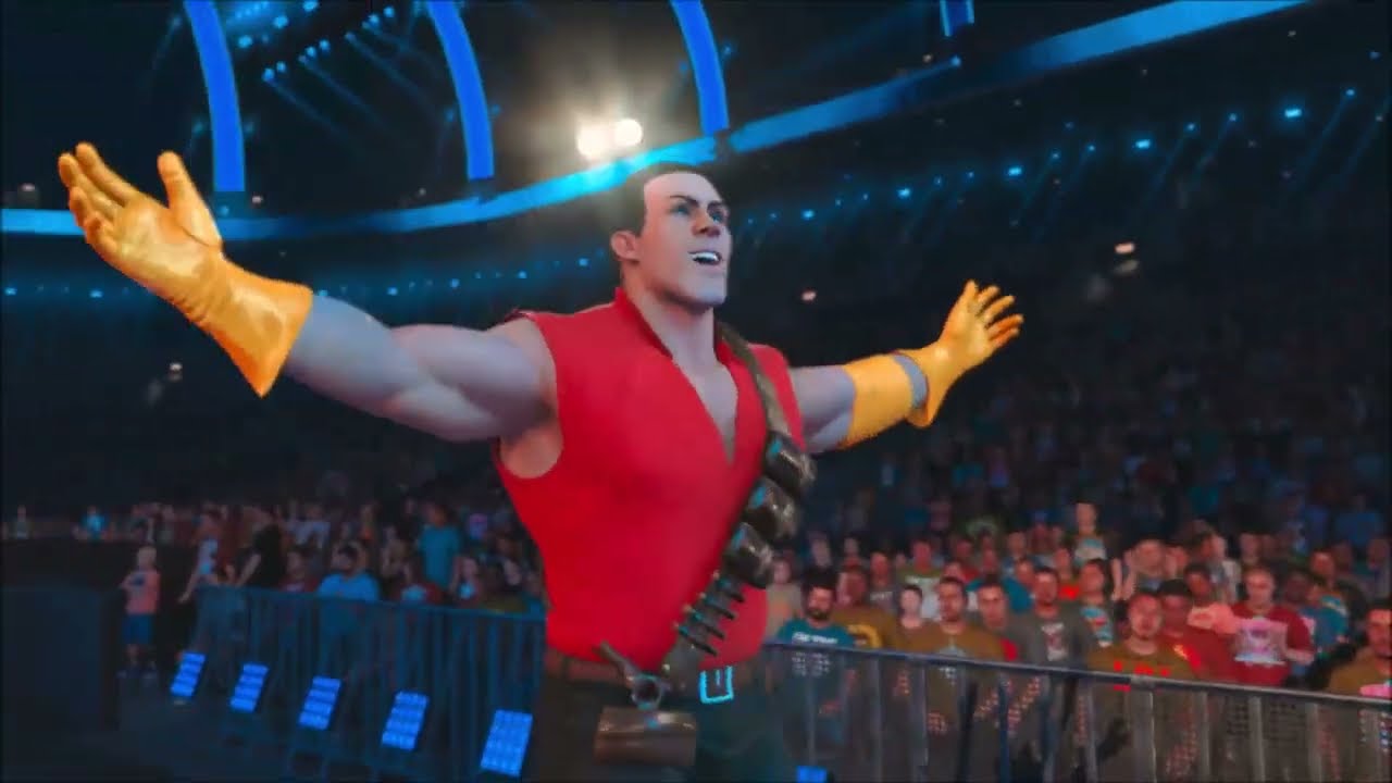 WWE 2k22 Random Created Superstar Royal Rumble Disney Plus Vs. Warner Bros