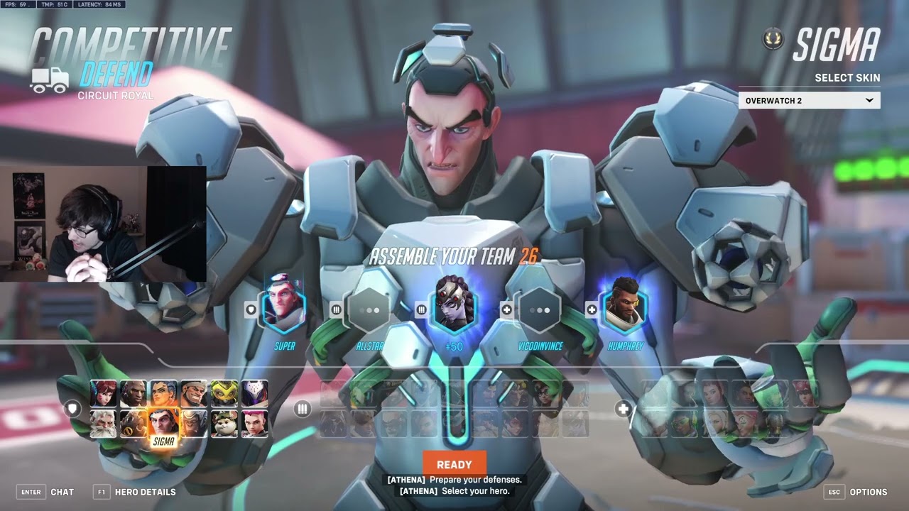 18K DMG! SMARTEST SIGMA IN OW 2 - SUPER SIGMA SEASON 12 GAMEPLAY TOP 500