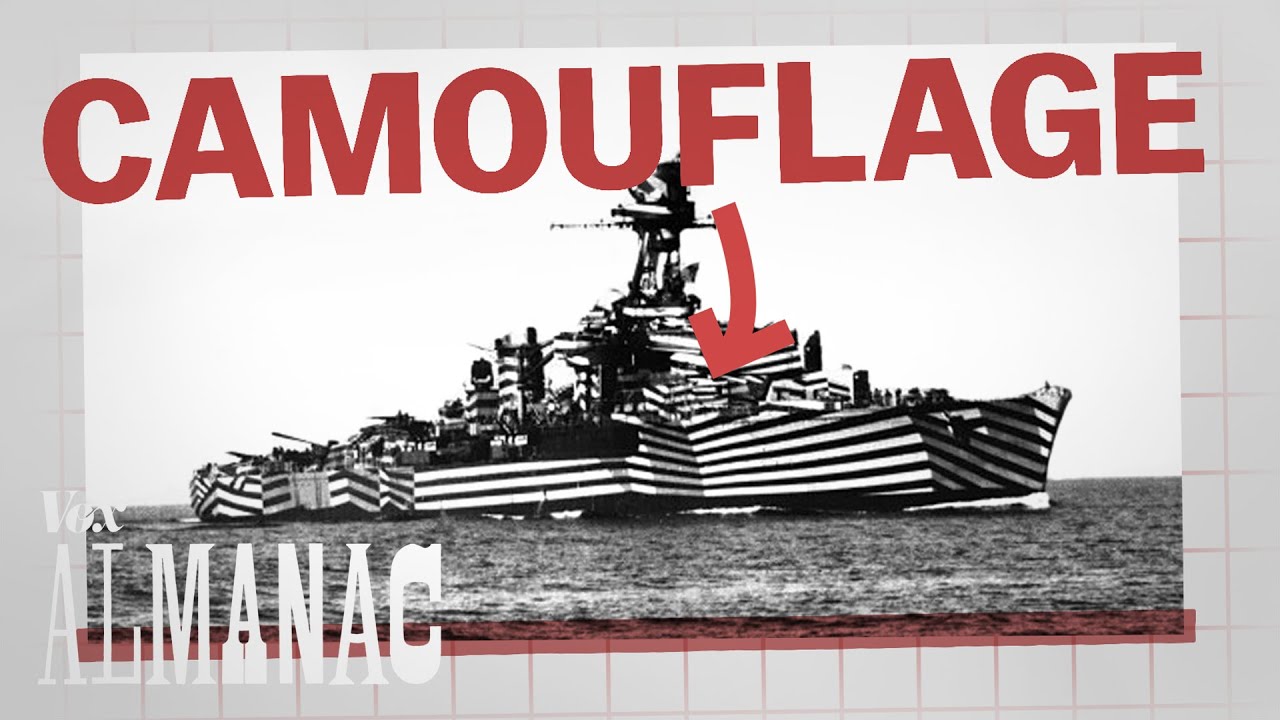 Why ships used this camouflage in World War I