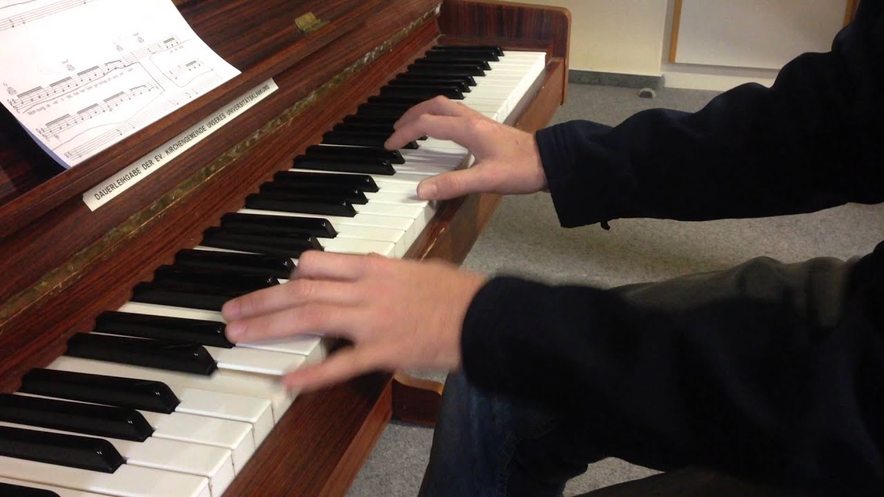 Snowflakes - White Apple Tree (playing on Piano