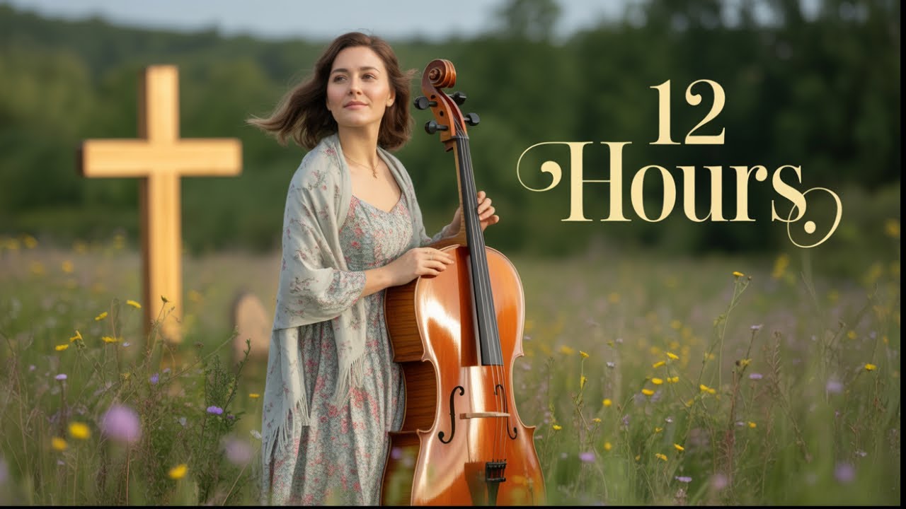 12 Hours of Heavenly Hymns 🙏🏼 Christian Cello & Piano Hymns 🙏🏼 No Repeats & No Ads!