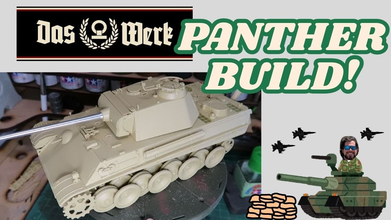 Building the Das Werk Panther Ausf. G Super Blitz | Step-by-Step  #scalemodel #tamiya #ww2