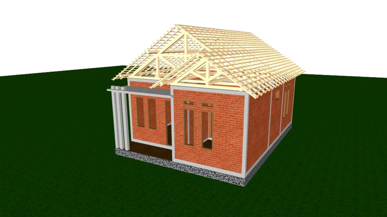 membuat desain rumah.