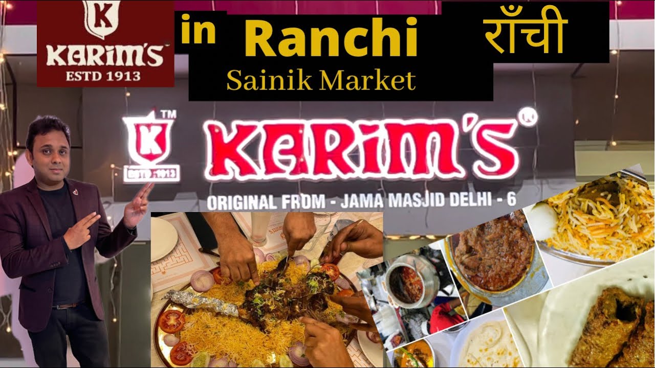 Delhi 6 Famous Karim&rsquo;s Restaurant in Ranchi | Best Non-veg family Restaurant| Mutton Raan | Kabab