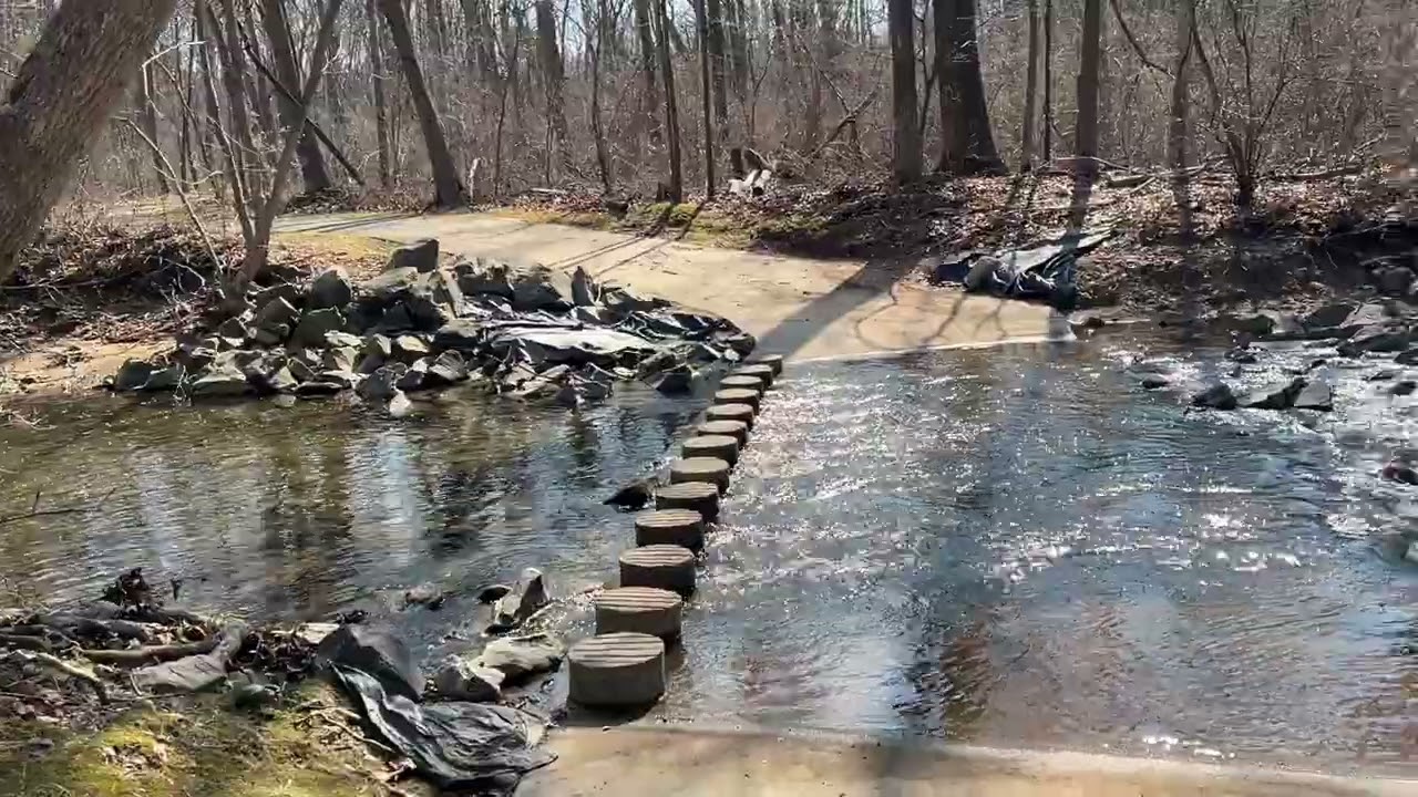 Sugarland Run Stream Valley Park trail hike Part IV