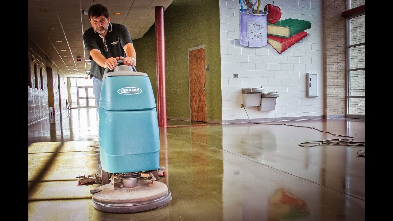 Maintaining Polished Concrete Floors